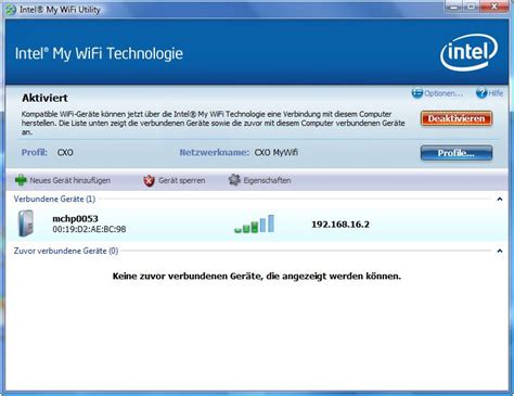 Intel PROSet/Wireless WiMAX Software .
